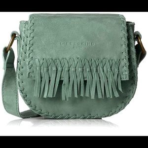Anthropologie Liebeskind Berlin Leather Fringe Crossbody Bag NWT